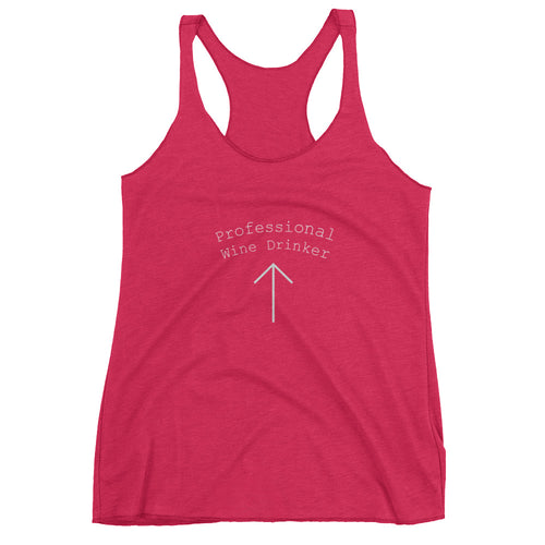 Professional Wine Drinker Tank (Colors Available)